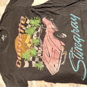 Hollister Black Cotton T-Shirt